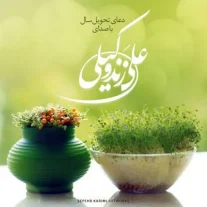 کاور آهنگ علی زند وکیلی دعای تحویل سال