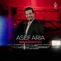کاور آهنگ آصف آریا گل قرمز