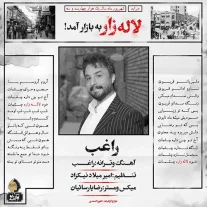 کاور آهنگ راغب لاله زار